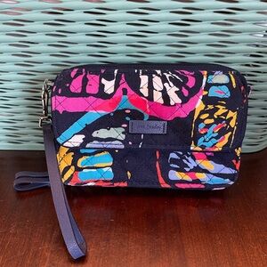 Vera Bradley Accordion Wallet - Quilted Wristlet